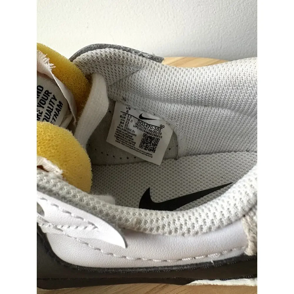 Nike Blazer Low '77 Jumbo White Black Sail Sneakers DQ1470-101 Women's Size 6